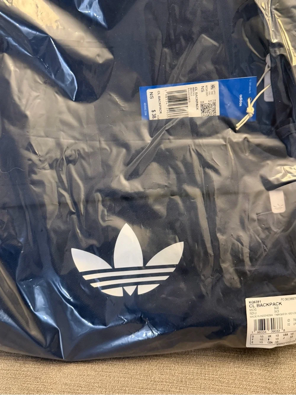 Adidas Trefoil Adicolor Navy Backpack